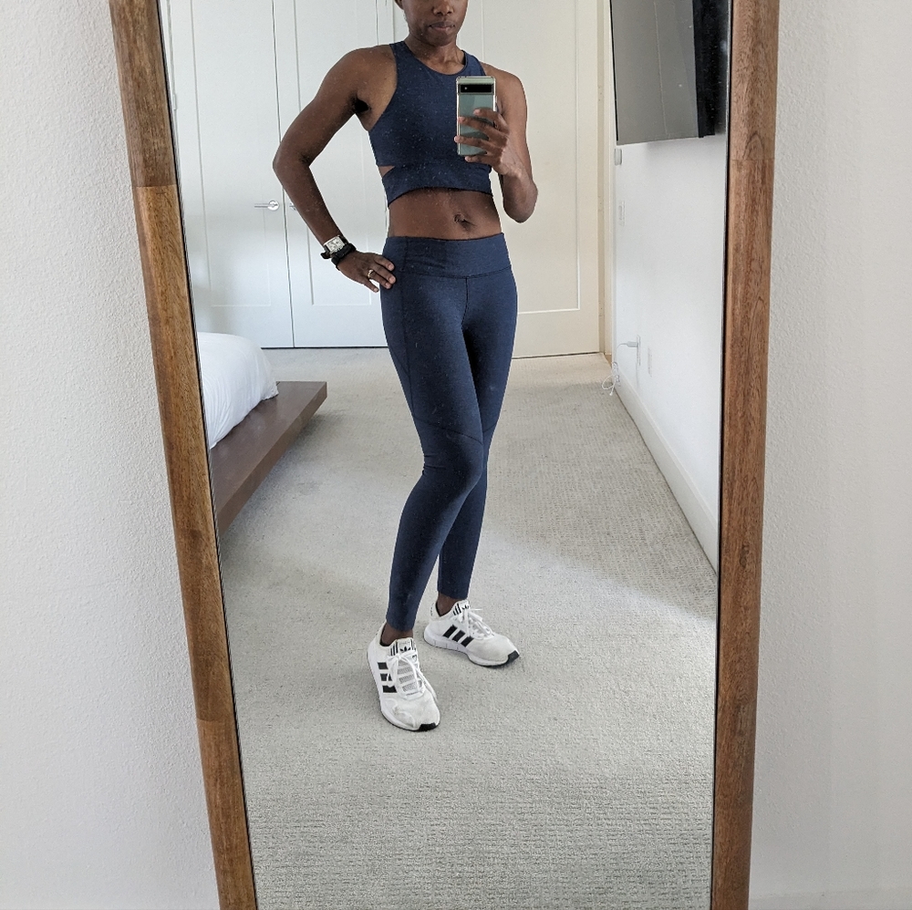 Outdoor Voices Slashback active wear crop top
